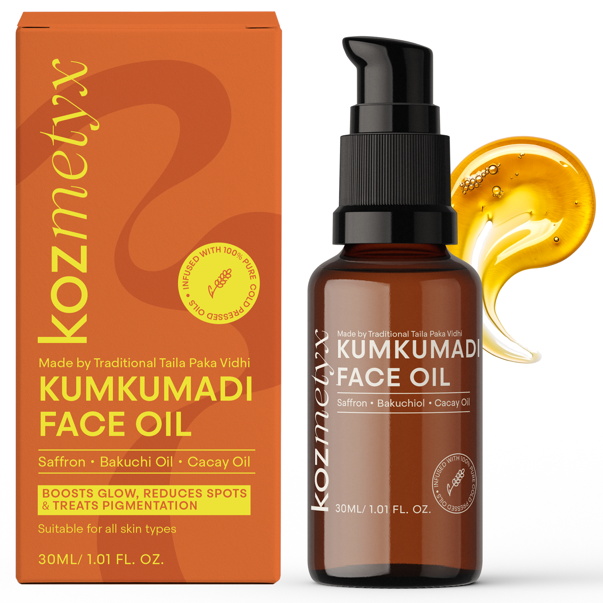 Kumkumadi Face Oil for Pigmentation & Uneven Tone