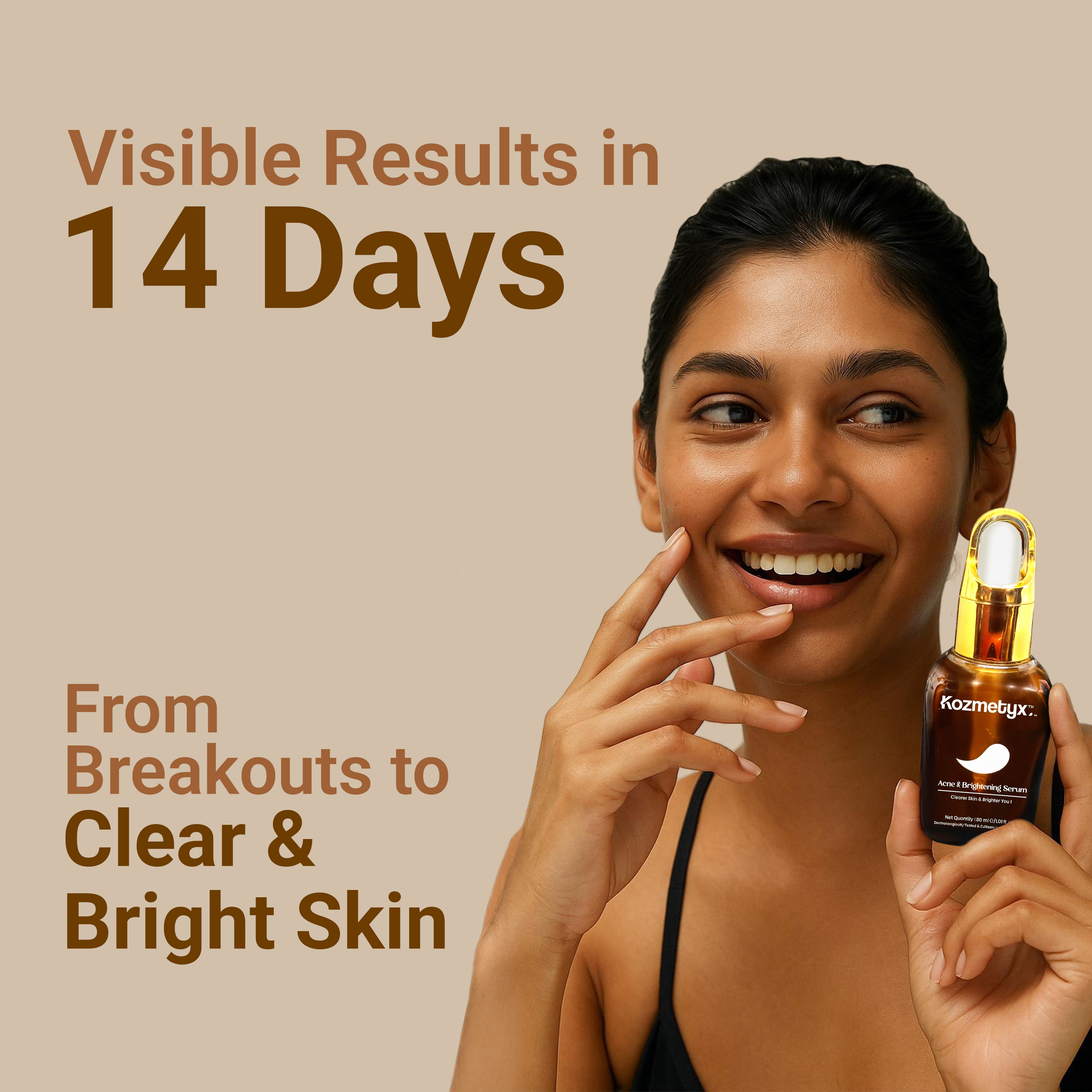 Polish & Perfect Combo : Exfoliating Enzyme Scrub + Acne & Brightening Serum