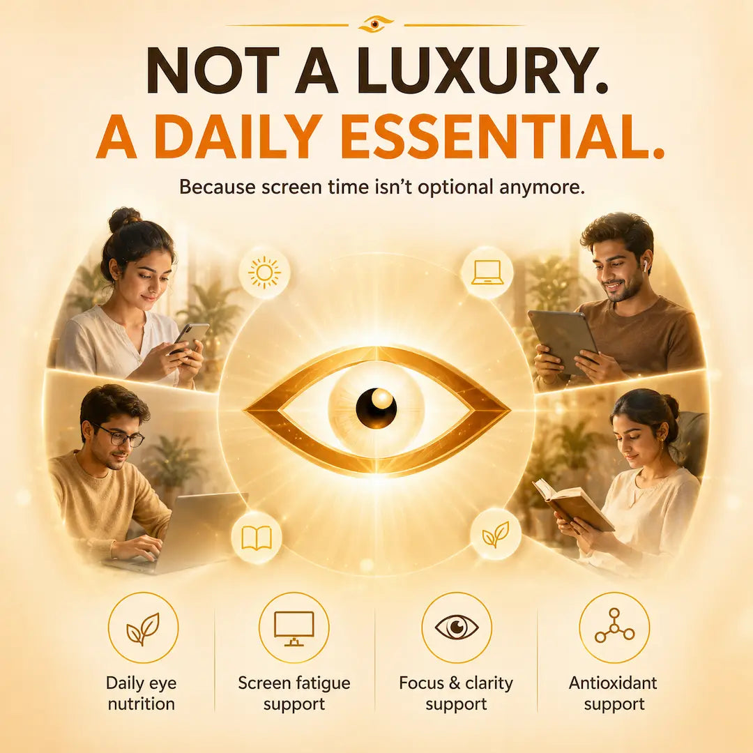 Fithance Daily Eye Health Capsules – Dryness, Redness, Screen Strain, Blurry vision, Tiredness, Retinal Support | 60 Capsules | Vegan | Advanced Liqui-Pellet Capsules