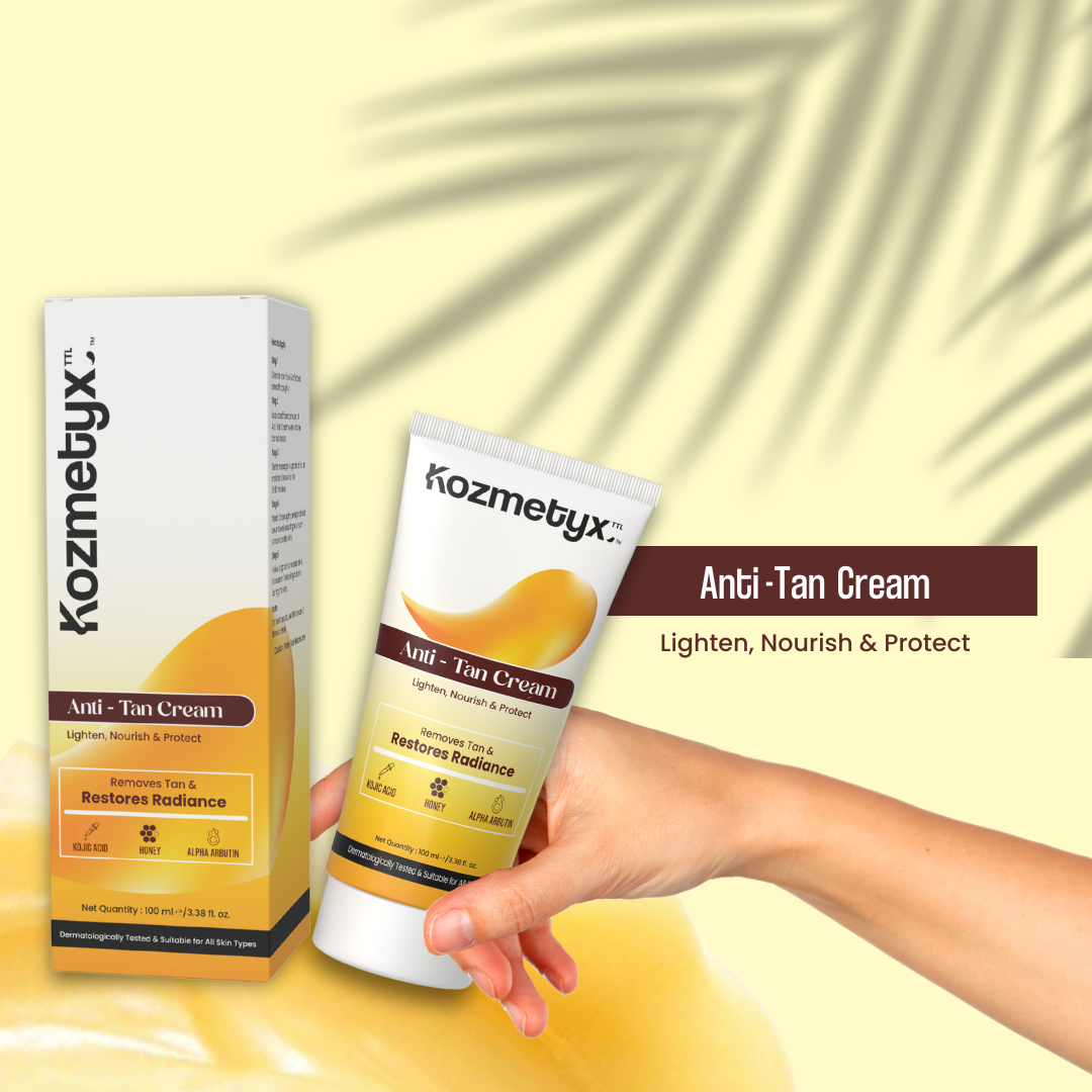 Glow Restoring Combo : Anti-Tan Cream &amp; Kumkumadi Oil