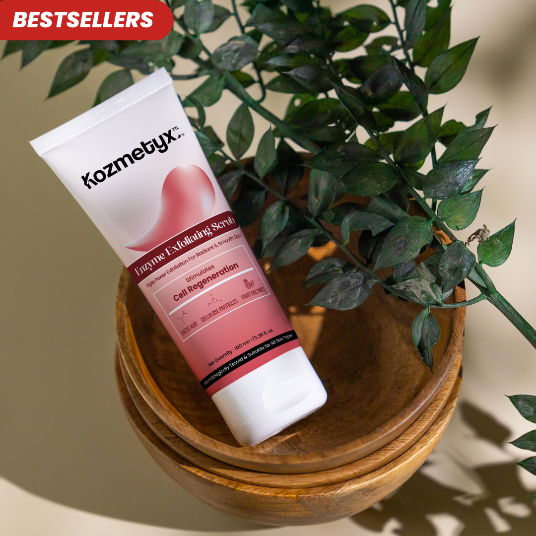 Enzyme Exfoliating Scrub- “Triple Power Exfoliation for Radiant, Smooth Skin” - 100 ML