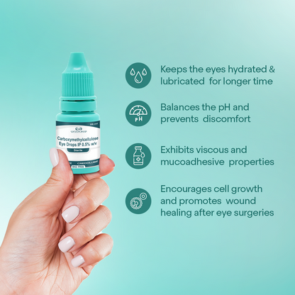 Credolube Lubricating Eye Drops (Pack of 5 Eye Drops bottles): Comfort, Soothe, and Moisturize - For Dry Eyes, Redness, Digital Eye Strain, Tired Eyes, Regular Use