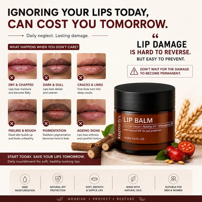Lip Repair Balm For Pigmentation, Dryness &amp; Cracked Lips