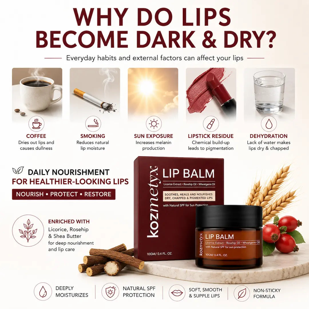 Lip Repair Balm For Pigmentation, Dryness &amp; Cracked Lips