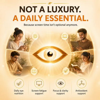 Fithance Daily Eye Health Capsules – Dryness, Redness, Screen Strain, Blurry vision, Tiredness, Retinal Support | 60 Capsules | Vegan | Advanced Liqui-Pellet Capsules