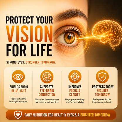 Fithance Daily Eye Health Capsules – Dryness, Redness, Screen Strain, Blurry vision, Tiredness, Retinal Support | 60 Capsules | Vegan | Advanced Liqui-Pellet Capsules