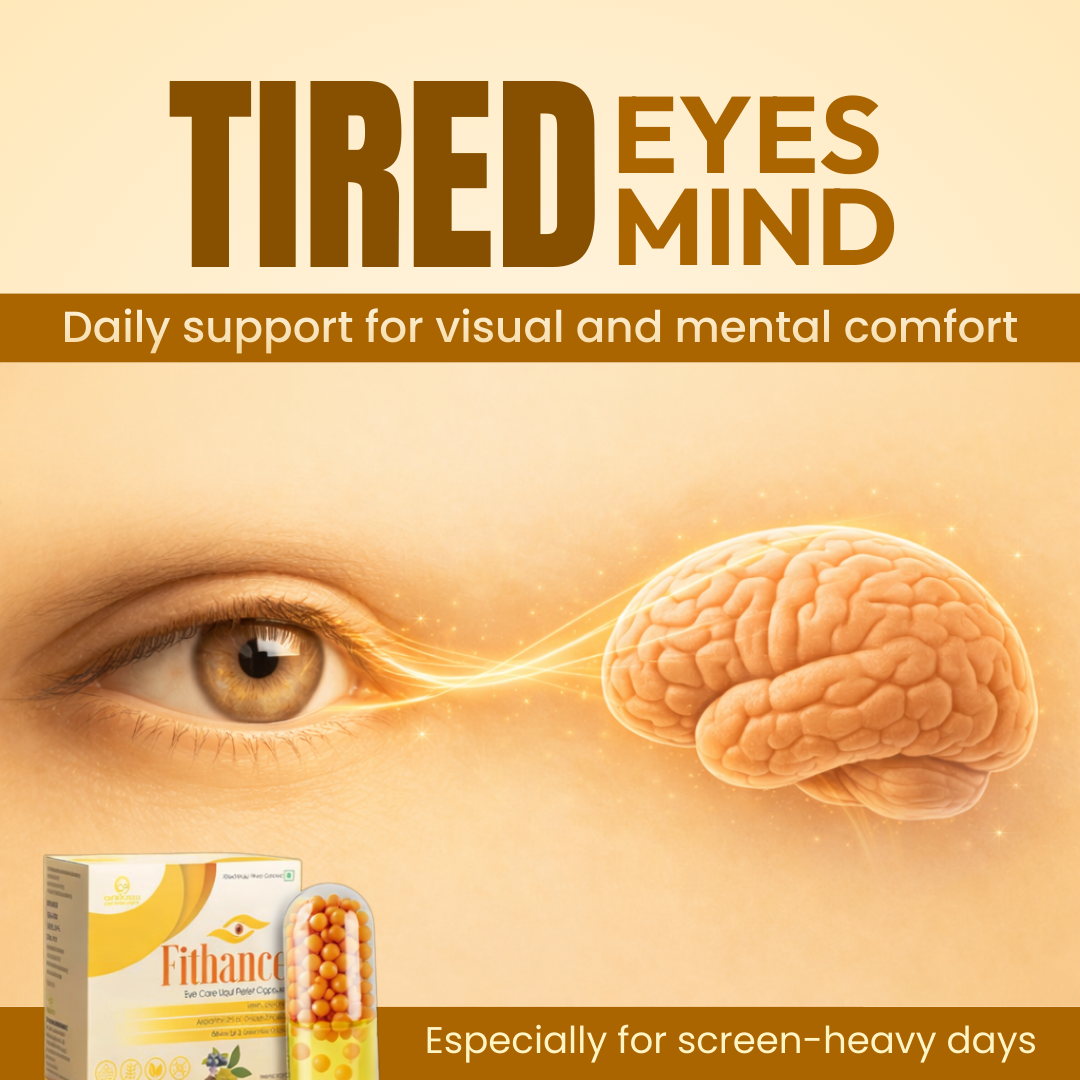 Fithance Advanced Eye Health Nutrition - 60 Veg capsules | 2-month daily routine