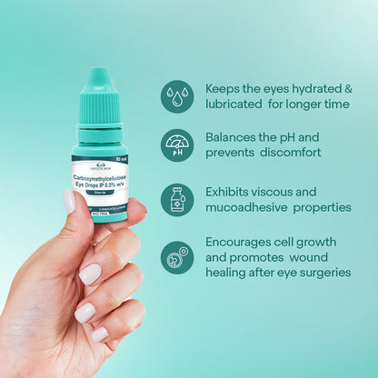 Credolube Triple Action Eye drops  - Pack of 5 bottles